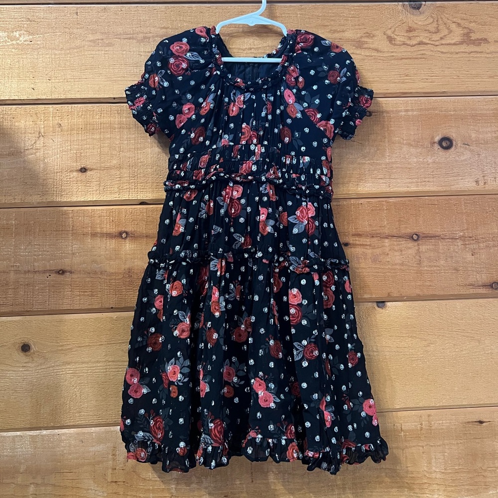 IVY CITY black rose dress